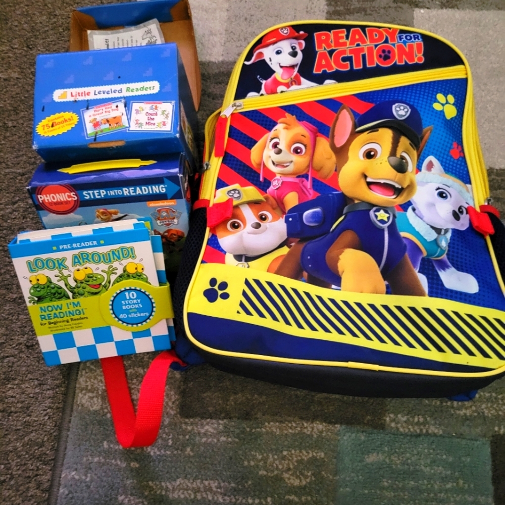 Backpack w reading helpers